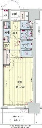 東別院駅 徒歩6分 7階の物件間取画像